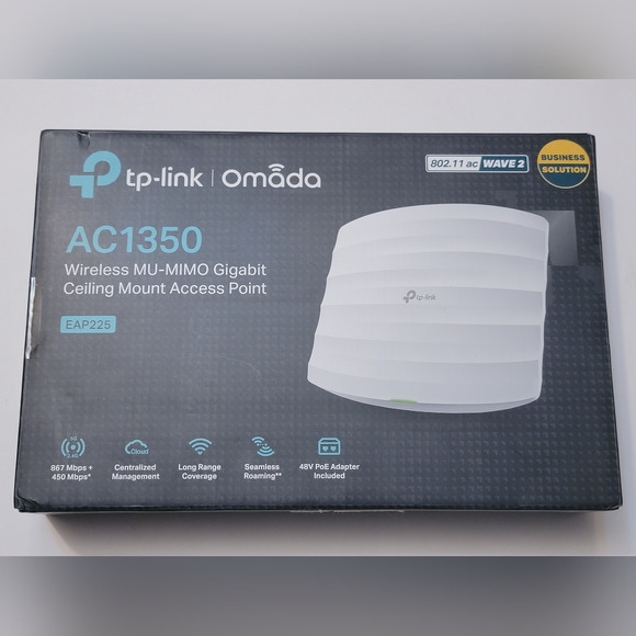 TP-Link Omada AC1350 Gigabit Ceiling Mount Wireless Access Point, MU-MIMO - Picture 8 of 16